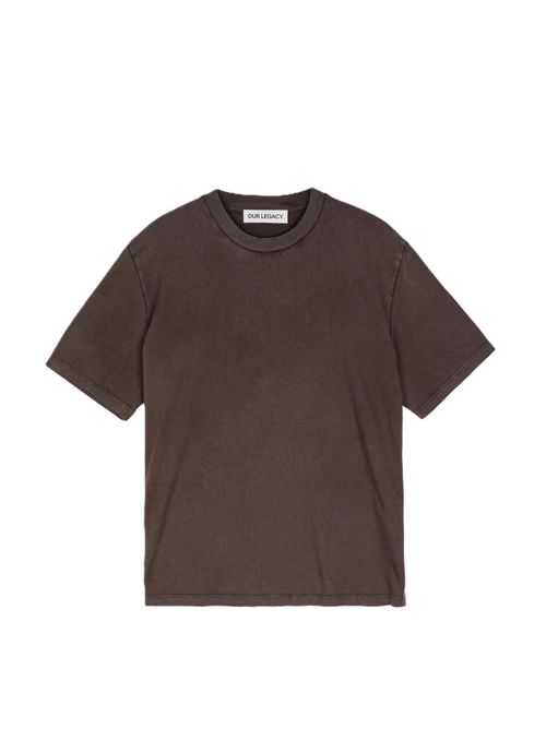 Box T-shirt Our Legacy marrone Our Legacy | M2266BWBWORN BROWN LEGACY